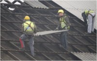 Asbest Dachdeckung 2